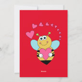 Bij deze een Valentijnskaart voor vrienden Feestdagenkaart (Achterkant)
