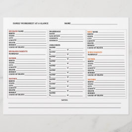 Bij een overzicht van het de groepswerkblad van de