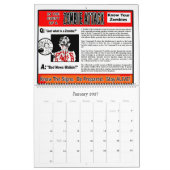 BIJ EEN ZOMBIE-AANVAL Kalender (Jan 2027)