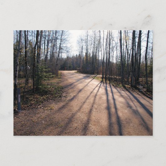 bij eerste licht briefkaart (Voorkant)