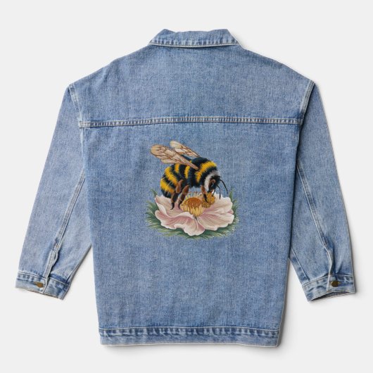 Bij en Bloem Denim Jacket (Achterkant)