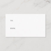 Bij en Gele Wilde Bloemen Showershow Informatiekaartje (Achterkant)