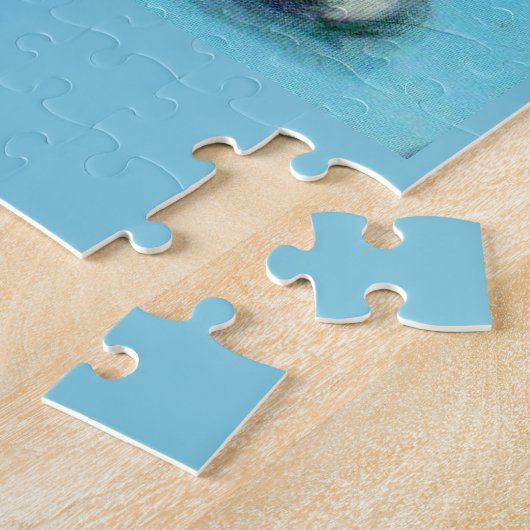 bij- en poezelpuppy legpuzzel (Zijkant)