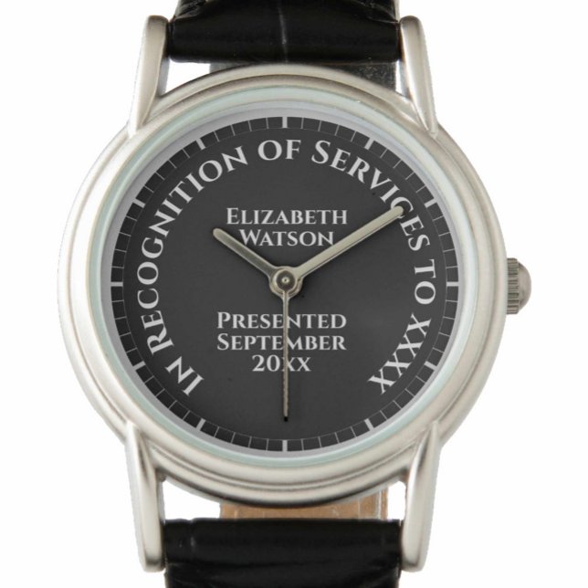 Bij erkenning van de te volgen services horloge (Creator heeft geüpload)