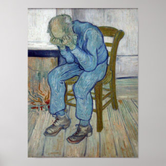 Bij Eternity's Gate door Vincent van Gogh Poster