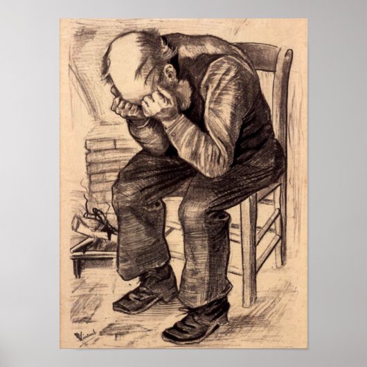 Bij Eternitys Gate - Van Gogh Poster (Voorkant)