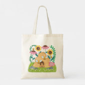 Bij Familie Tote Bag (Achterkant)