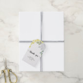 Bij floral - Trouw Dank Je Cadeaulabel (Met Touw)