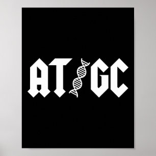 Bij Gc Biologie Dna streng dubbele helix leraar st Poster