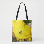 Bij Gebaad in Geel Tote Bag (Voorkant)