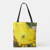 Bij Gebaad in Geel Tote Bag (Achterkant)