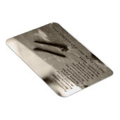 Bij gebrek aan een spijker... Gezegde Magneet 3" d (Rechterzijde)