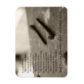 Bij gebrek aan een spijker... Gezegde Magneet 3" d (Verticaal)