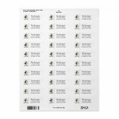 Bij Gelukkig Label (Full Sheet)
