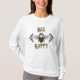 Bij Gelukkig | Vintage Kleuren Honingbij T-shirt