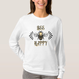 Bij Gelukkig | Vintage Kleuren Honingbij T-shirt