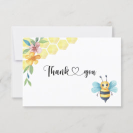 Bij geslacht onthulling bedankkaart kaart