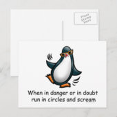 Bij gevaar of twijfel briefkaart (Voorkant / Achterkant)