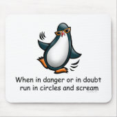 Bij gevaar of twijfel muismat (Voorkant)