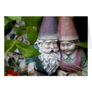 Bij Gnome in de tuin