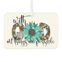 bij God zijn alle dingen mogelijk Luchtverfrisser