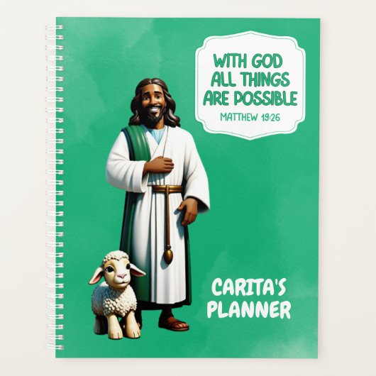 Bij God zijn alle dingen mogelijk Planner (Voorkant)