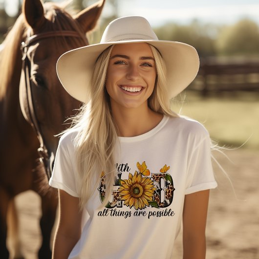 Bij God zijn alle dingen mogelijk T-shirt