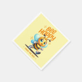 Bij Happy Cute Bij Feest Papieren Servetten (Hoek)