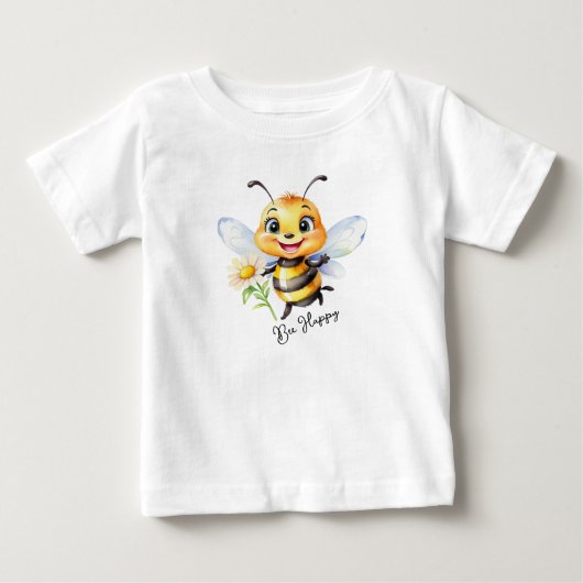 Bij Happy T-Shirt (Voorkant)
