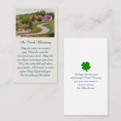 Bij het Afbeelding van het Geheugen Kaart Visitekaartje (Voorkant / Achterkant)