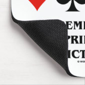 Bij het afspelen van het Bridge-beginsel van beper Muismat (Hoek)