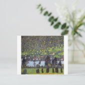 Bij het Attermeer, Gustav Klimt Briefkaart (Staand voorkant)