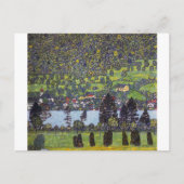 Bij het Attermeer, Gustav Klimt Briefkaart (Voorkant)