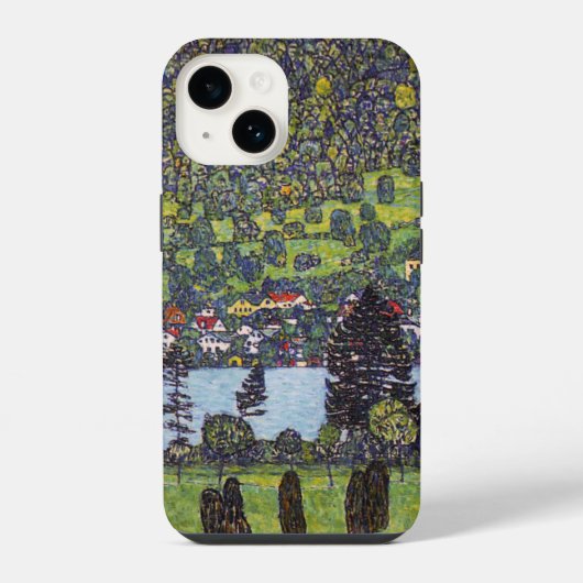 Bij het Attermeer, Gustav Klimt iPhone Hoesje (Achterkant)