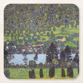 Bij het Attermeer, Gustav Klimt Kartonnen Onderzetters (Voorkant)