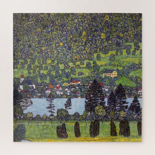Bij het Attermeer, Gustav Klimt Legpuzzel (Verticaal)