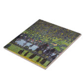 Bij het Attermeer, Gustav Klimt Tegeltje (Zijkant)