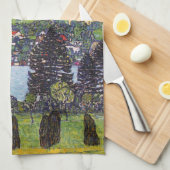 Bij het Attermeer, Gustav Klimt Theedoek (Quarter Fold)