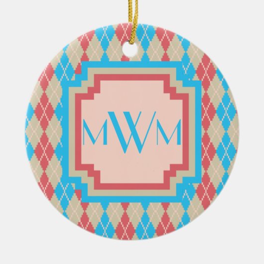Bij het Beach Argyle Ornament (Voorkant)