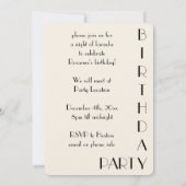 Bij het Cafe concert van Degas Degas, Karaoke Part Kaart (Achterkant)