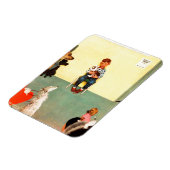 Bij het eten door Norman Rockwell Magneet (Linkerzijde)