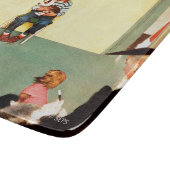 Bij het eten door Norman Rockwell Snijplank (Hoek)