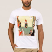 Bij het eten door Norman Rockwell T-shirt (Voorkant)