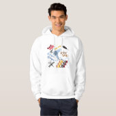 Bij het haarsalon hoodie (Voorkant volledig)