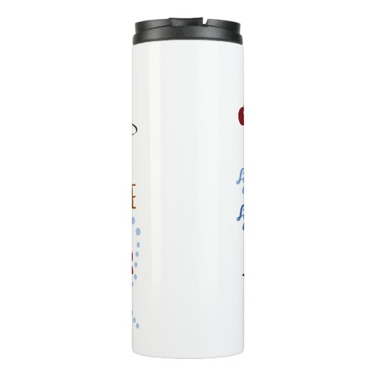 Bij het haarsalon thermosbeker (Achterkant)