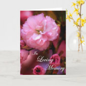 Bij het Houden van Bloesems van de Kers van de Kaart (Gele Bloem)