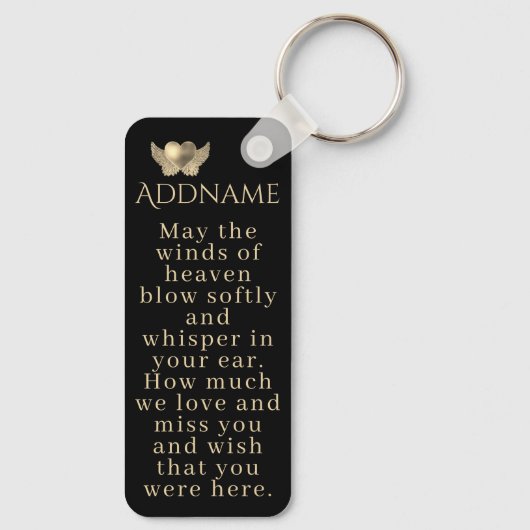 Bij het houden van de Sleutelhanger van het Geheug (Achterkant)