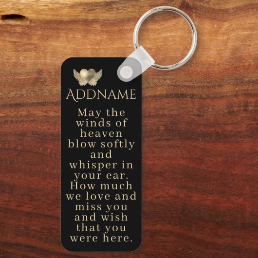 Bij het houden van de Sleutelhanger van het Geheug (Achterkant)