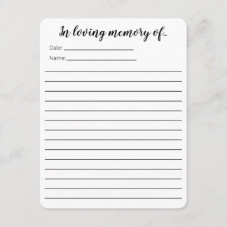 Bij het houden van geheugen...kaarten informatiekaartje