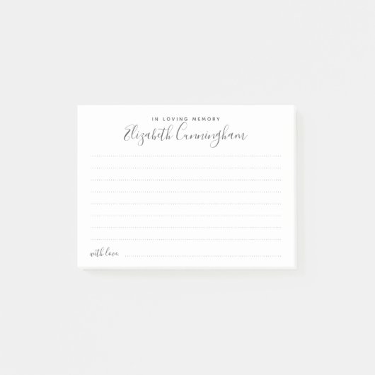 Bij het houden van het Schoftenlijke Aandeel van h Post-it® Notes (Voorkant)